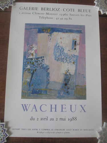 Affiche exposition peintre - d'exposition,