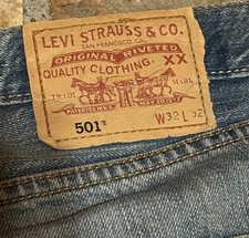 LEVIS 501 Jean DESTROY 