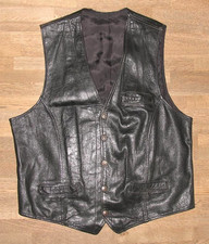 ALTA MODA Gilet En Cuir Pour
