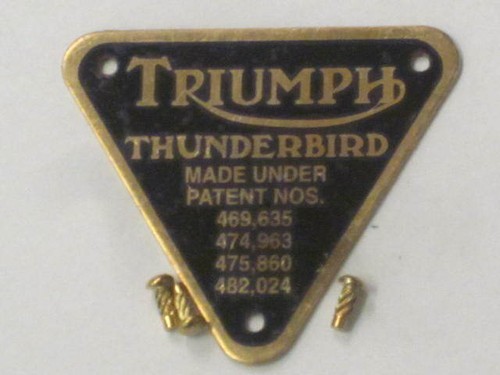Verni plaque rivets - plaque, horloge
