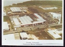 1984  --  DOUALA  CAMEROUN   CAMEROON MOTORS INDUSTRIES  VUE AERIENNE   X930