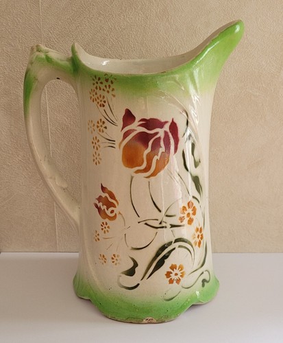 Broc ancien faïence est - broc,