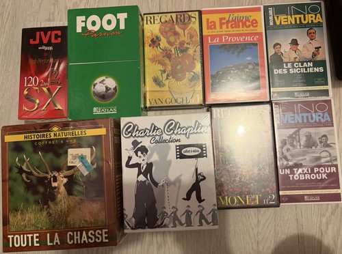 Lot vhs neuves - lot, sous