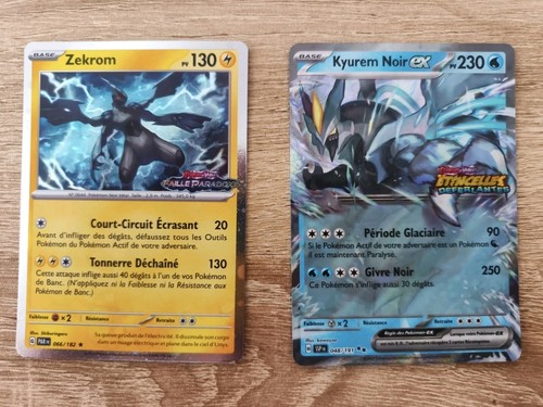 Carte pokemon kyurem noir - carte,