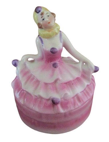 Boite poudre porcelaine - à,