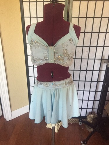 Blue lyrical dance costume - lyrical,