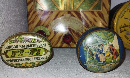Boîtes métal anciennes - 7, de