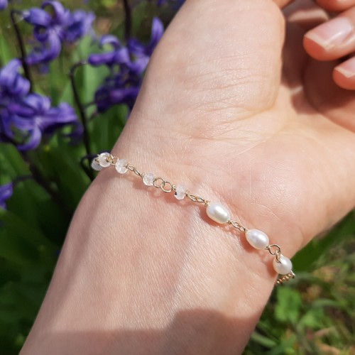 Bracelet pierre précieuse - en,