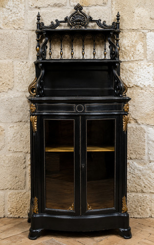 Meuble vitrine napoléon - meuble, iii