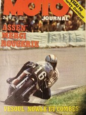MOTO JOURNAL n°125 - 1973 - ASSEN ROUGERIE - 90 SHORTER HARLEY DAVIDSON - 