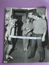  PHOTO DE PRESSE CYCLISME ronin morton USA  gianni motta ITALY