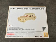 RENAULT R5 Turbo 2 maquette puzzle 3D en bois publicitaire voiture NEUF  E27