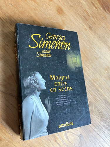 Maigret entre scène - maigret, /