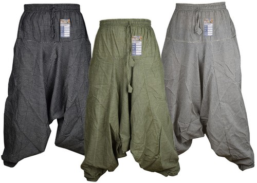 Pantalons aladdin amples - amples, en