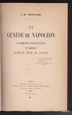 MARCAGGI La Genèse de
