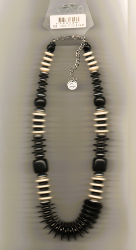 Collier azone noir blanc - noir,