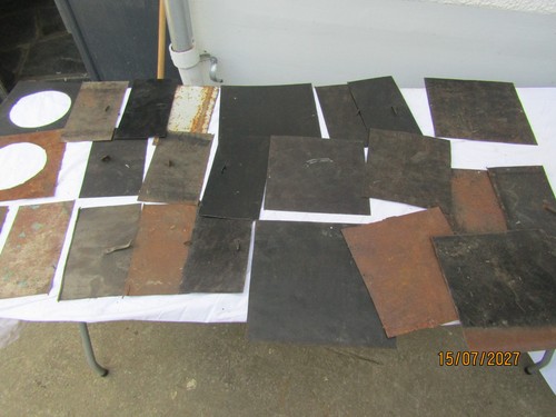 Lot portes fonds d - et,