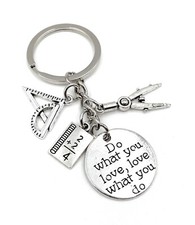 Porte-Clés Compas Outil De