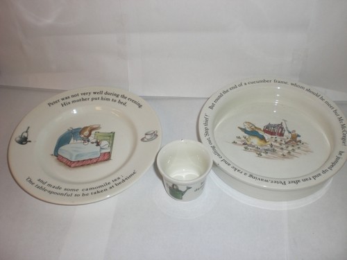 3pc set peter rabbit - set, of