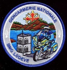 GENDARMERIE / BMO LODEVE - MOTO - TISSU