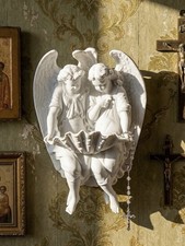 Bénitier en biscuit fin de