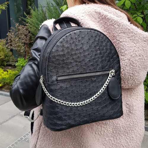Sac dos noir - femme,