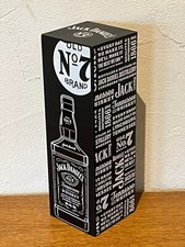 Ancienne boite de whisky JACK DANIEL'S vide / Empty tin from France / DOSE
