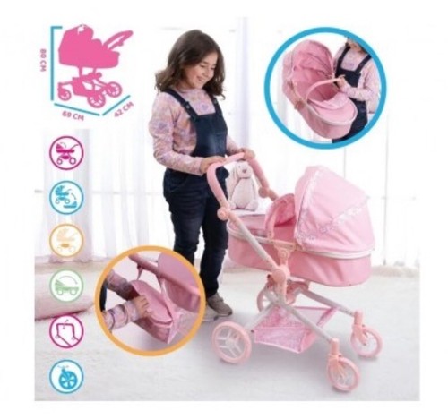 Poussette combinée 1 - 3, en