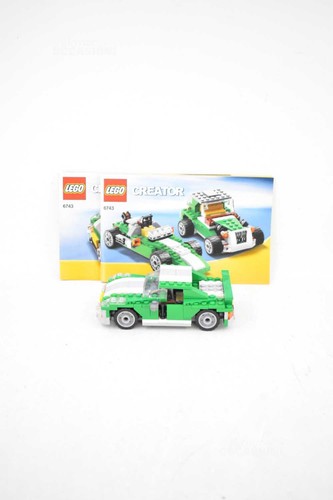 Machine lego verte - machine,