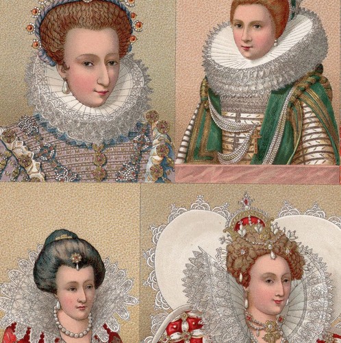 European noblewomen ruff - –,