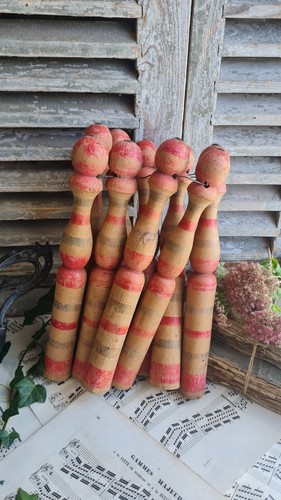 Anciennes quilles bois - quilles,