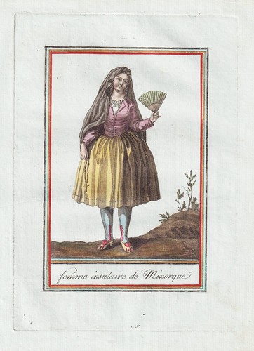 Femme minorque costume - de,