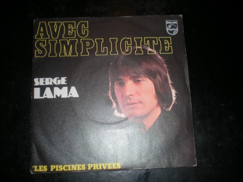 Vinyle serge lama - serge,
