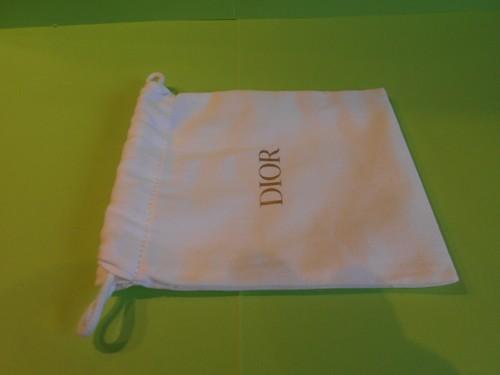 Dior pochon tissu blanc x - pochon, 15,5