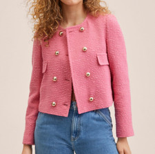 BELLE Veste Mango Tweed Coton