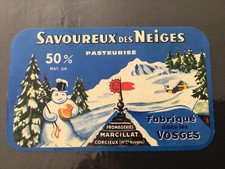 Etiquette Fromage Montagne