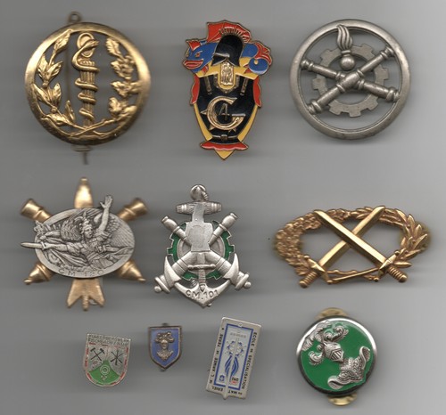 Lot insignes militaires et - lot,