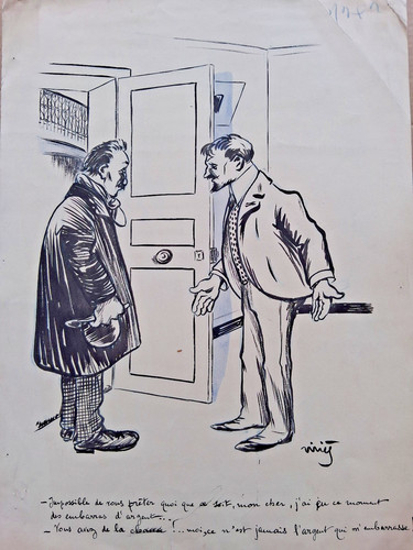 Dessin original signé - , andre