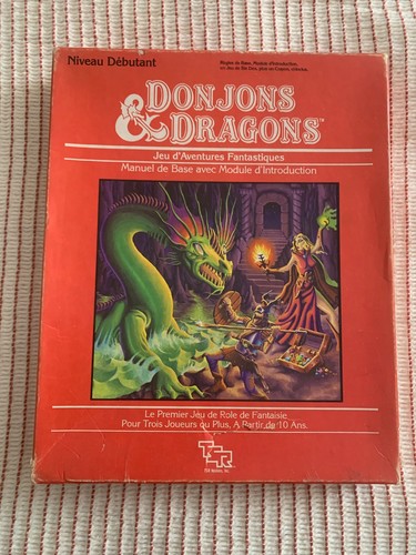 Donjons dragons tsr edition - dragons,