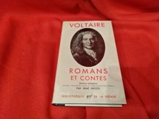 VOLTAIRE - Romans et contes. Paris, Éditions Gallimard, La Pléïade, 1954.