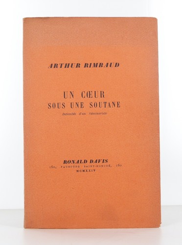 Rimbaud un coeur - -,
