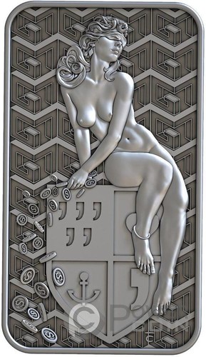 Fortuna lingot argent - 1, oz