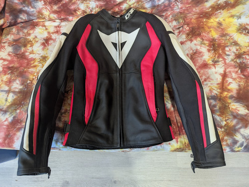 Blouson cuir moto - cuir,