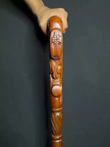 Bâton marche croix - bâton, de