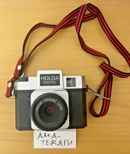 Appareil photo numérique Holga jouet noir argent avec sangle sans boîte d'occ...