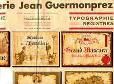 Planche de 11 Etiquettes de