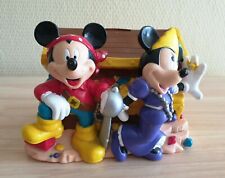 ANCIENNE TIRELIRE WALT DISNEY / MICKEY ET MINNIE / PIRATE
