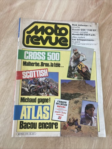 Magazine moto revue 1984 - moto, n°