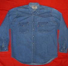 Chemise Levi's en Jean Bleu