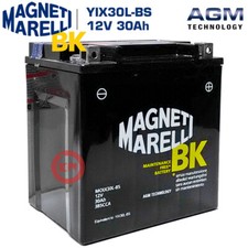 Batterie Magneti Marelli YIX30L-BS 12V 30Ah BMW R75-7 750 1977 1978 1979 1980